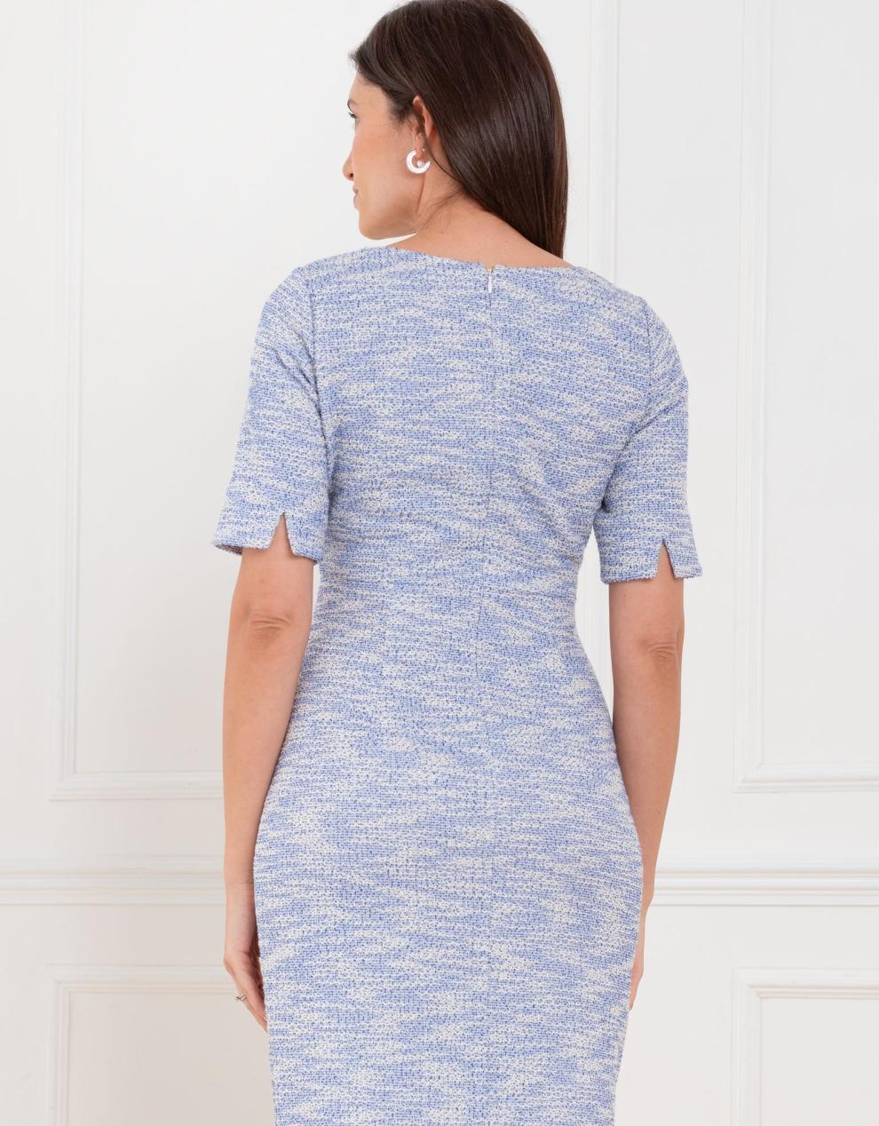 Women Seraphine Co-ords | Tweed Midi Maternity Dress| Seraphine