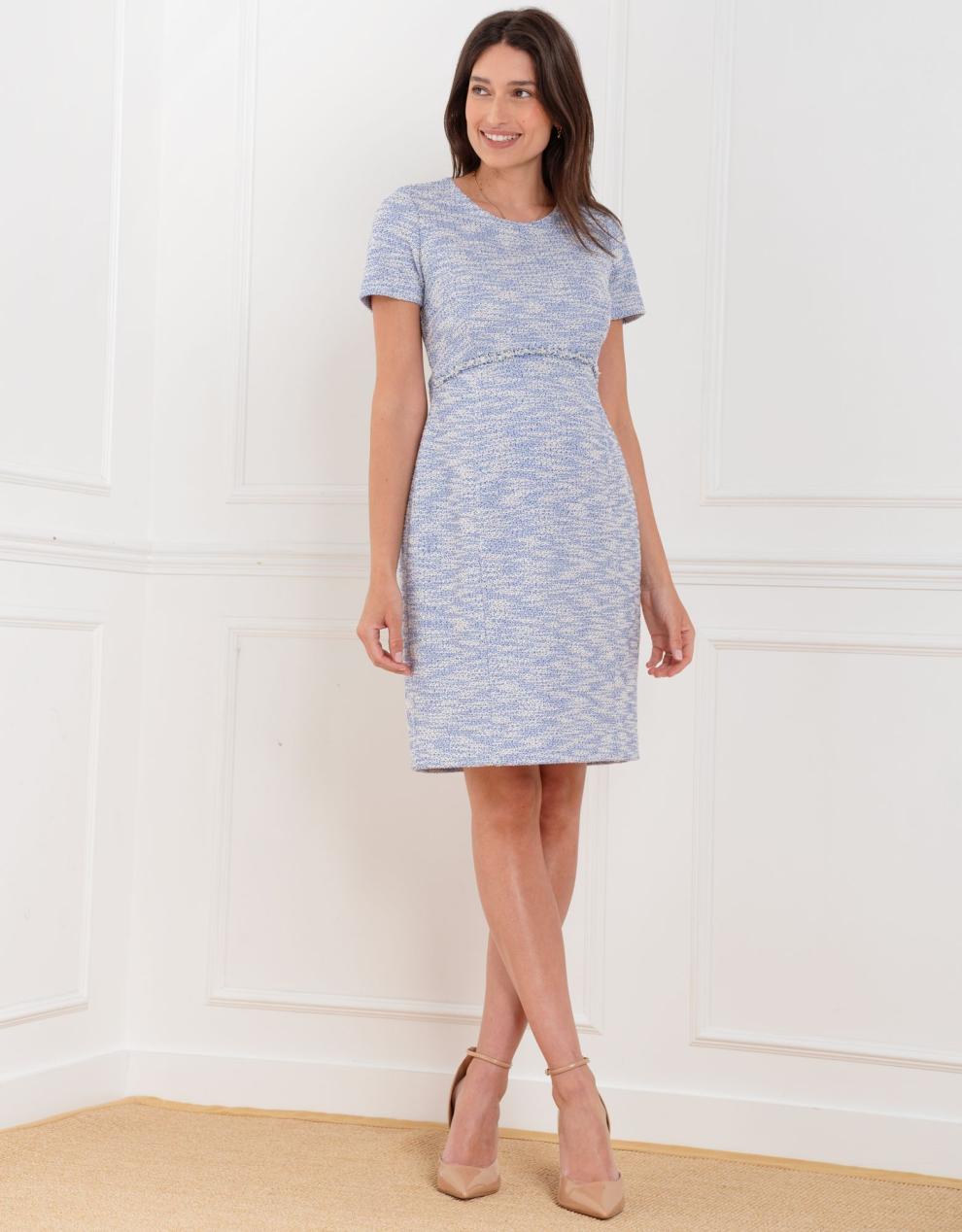 Women Seraphine Co-ords | Tweed Mini Maternity Dress| Seraphine