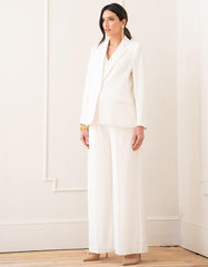 Women Seraphine Co-ords | Wide Leg Over Bump Trousers Maternity-To-Nursing