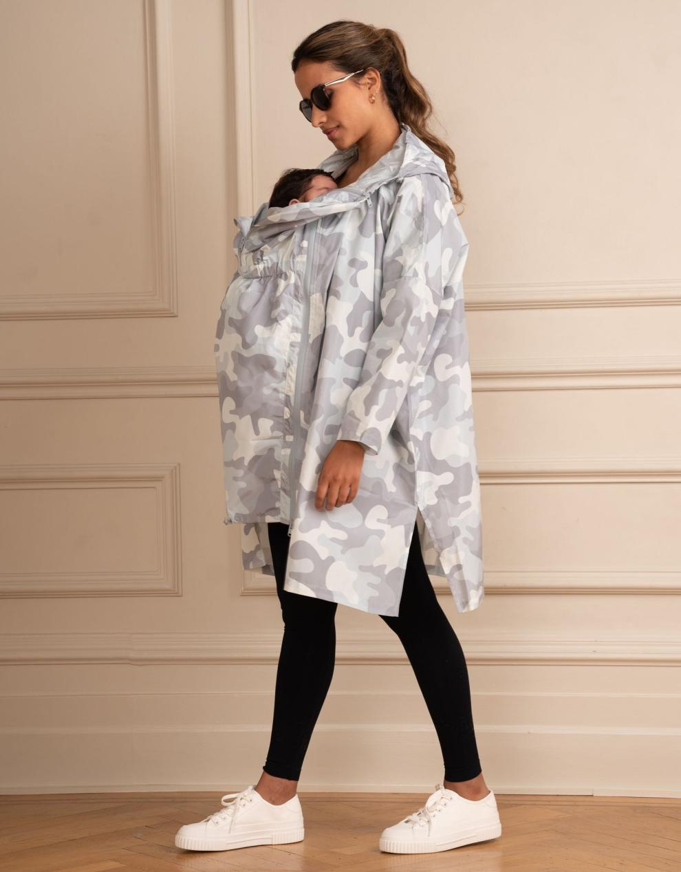 Women Seraphine Coats &amp; Jackets | 3 In 1 Waterproof Maternity &amp; Babywearing Packaway Jacket