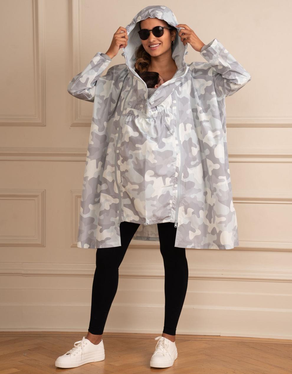 Women Seraphine Coats &amp; Jackets | 3 In 1 Waterproof Maternity &amp; Babywearing Packaway Jacket