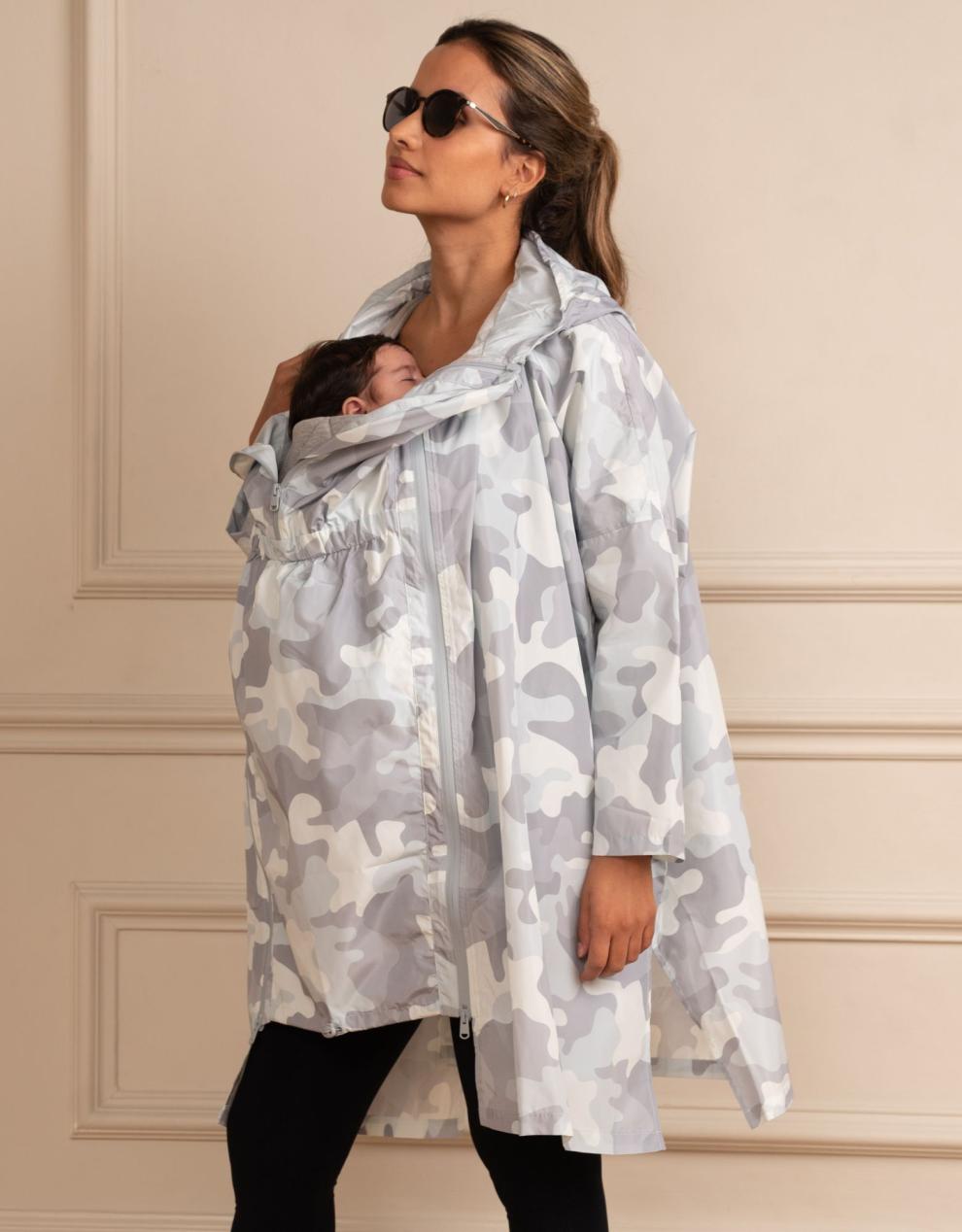 Women Seraphine Coats &amp; Jackets | 3 In 1 Waterproof Maternity &amp; Babywearing Packaway Jacket