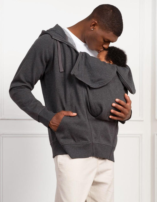 Women Seraphine Coats &amp; Jackets | Men’s Hoodie With Baby Pouch