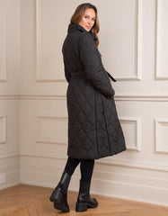 Women Seraphine Coats &amp; Jackets | Quilted 3 In 1 Maternity &amp; Babywearing Coat