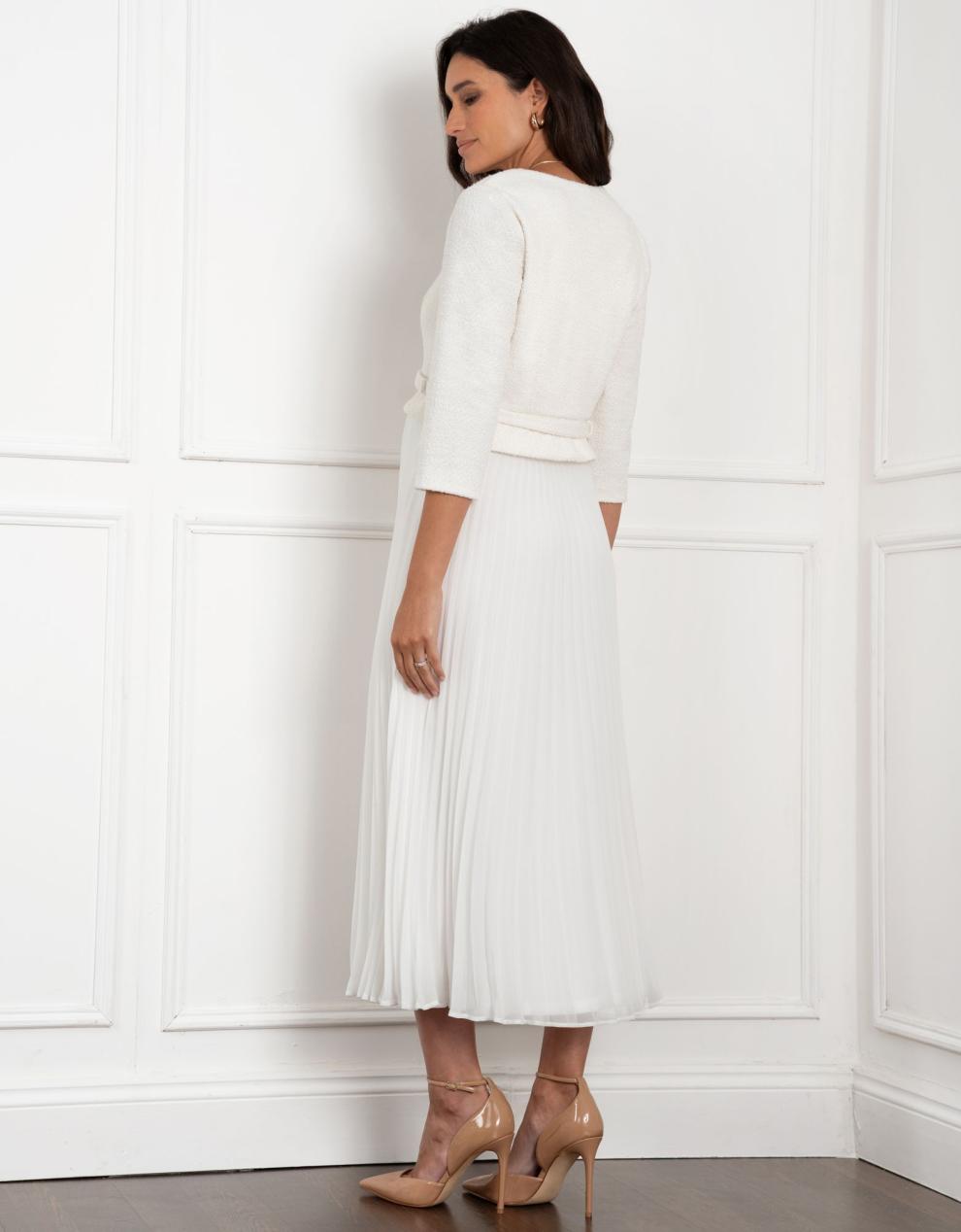 Women Seraphine Dresses | Midi Length Jacket-Style Dress