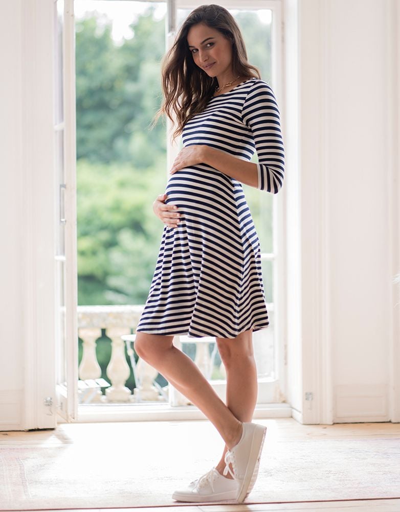 Women Seraphine Dresses | Nautical Nursing Dress