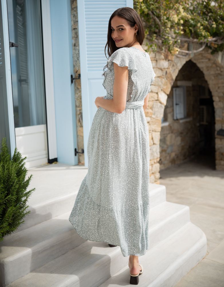 Women Seraphine Dresses | Sage Maternity &amp; Nursing Midi Dress