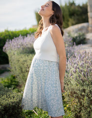 Women Seraphine Dresses | Sage &amp; White Maternity &amp; Nursing Dress