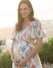 Women Seraphine Dresses | Vintage Floral Maternity &amp; Nursing Dress