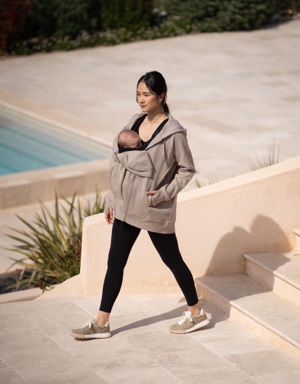 Women Seraphine Essentials | 3 In 1 Relaxed Fit Maternity Hoodie