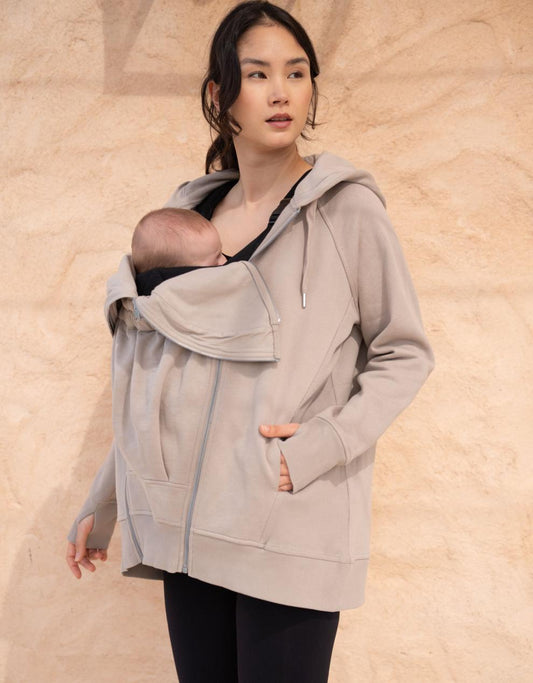 Women Seraphine Essentials | 3 In 1 Relaxed Fit Maternity Hoodie
