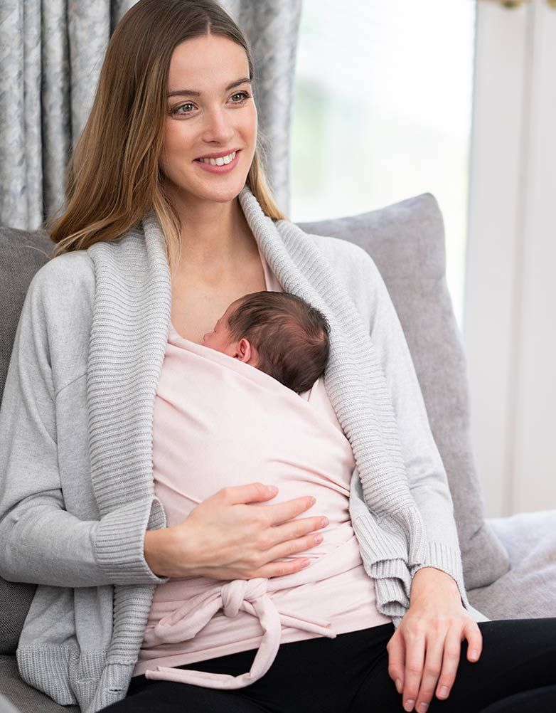 Women Seraphine Essentials | Blush Cotton Skin To Skin Top