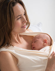 Women Seraphine Essentials | Ecru Cotton Skin To Skin Top