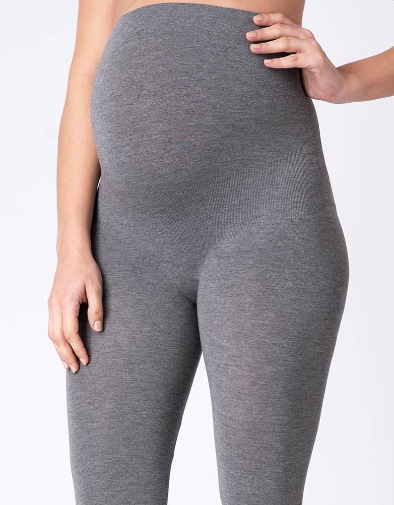 Women Seraphine Essentials | Grey Bamboo Maternity Leggings