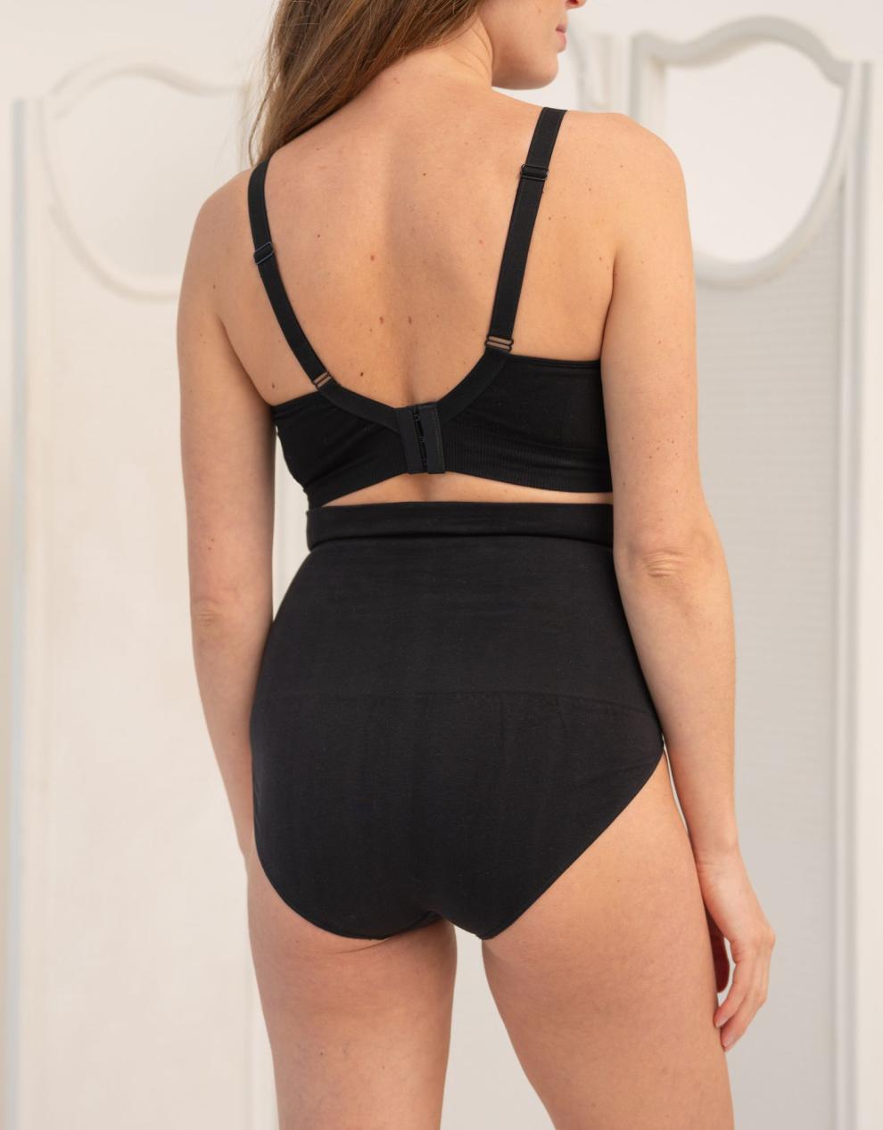 Women Seraphine Essentials | Twin Pack Post Maternity Shaping Briefs – Black