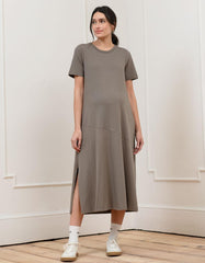 Women Seraphine Formal Dresses | Cotton Modal T-Shirt Maternity Dress