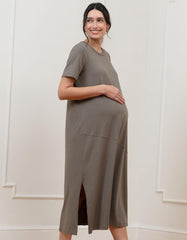 Women Seraphine Formal Dresses | Cotton Modal T-Shirt Maternity Dress