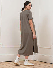 Women Seraphine Formal Dresses | Cotton Modal T-Shirt Maternity Dress