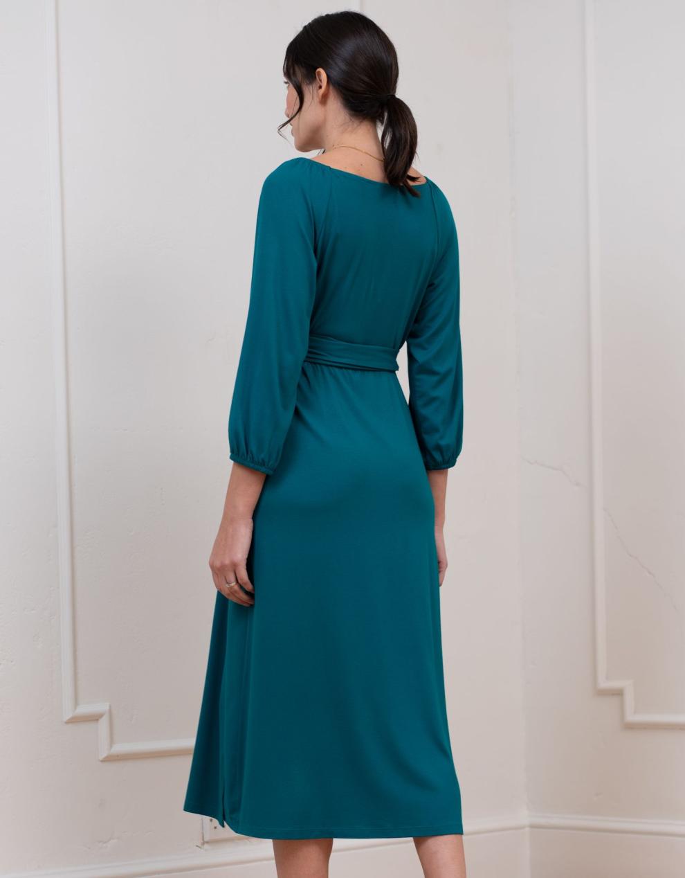 Women Seraphine Formal Dresses | Jersey Wrap Maternity-To-Nursing Dress