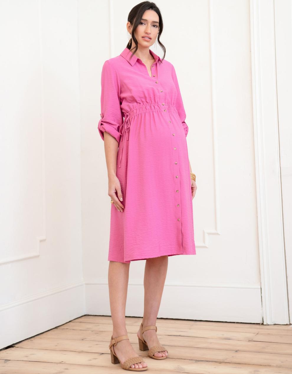 Women Seraphine Formal Dresses | Maternity Shirt Dress