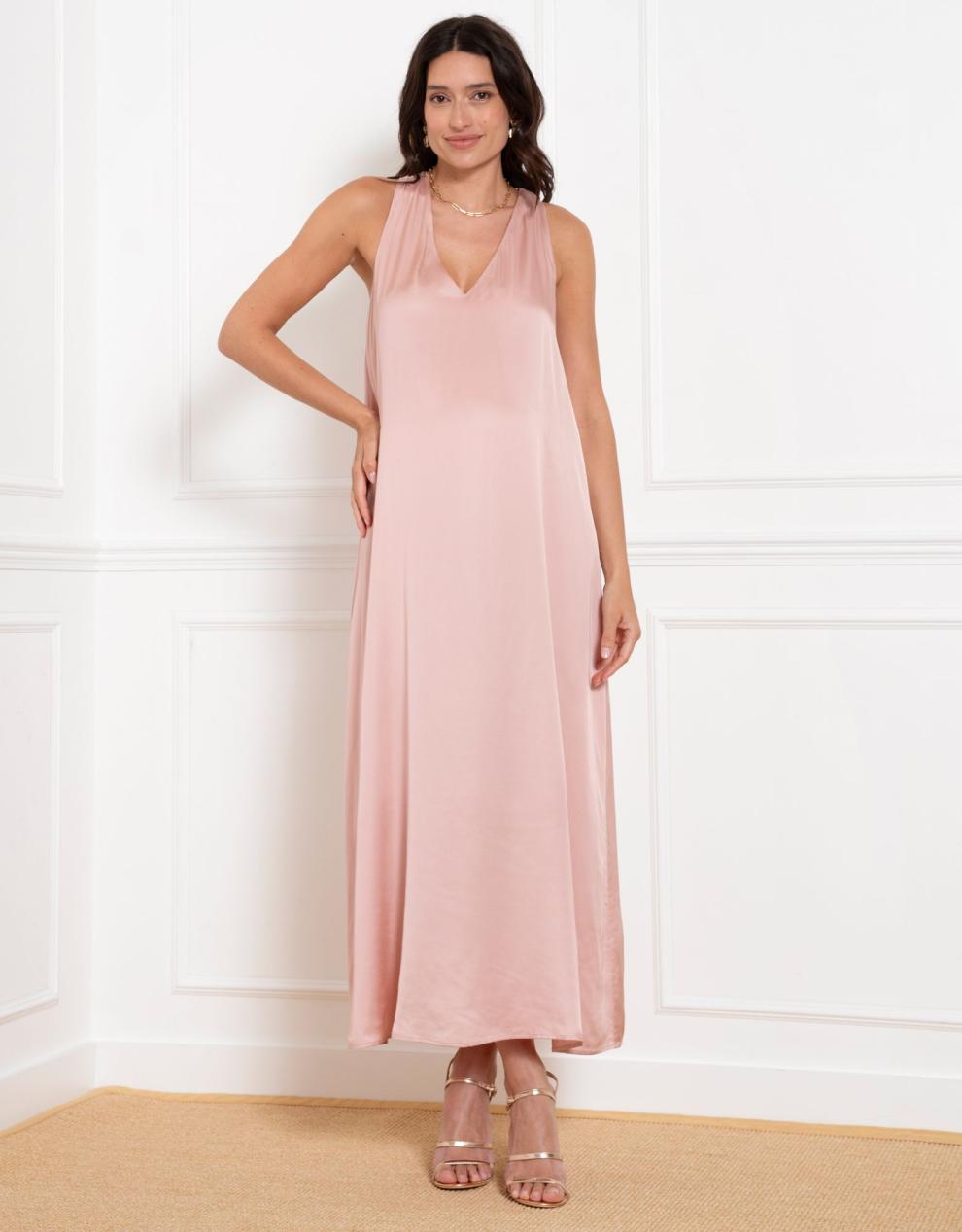 Women Seraphine Formal Dresses | Reversible Halter Neck A-Line Maternity Dress