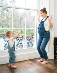 Women Seraphine Jeans | Denim Maternity Overalls