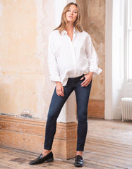 Women Seraphine Jeans | Indigo Over Bump Skinny Maternity Jeans