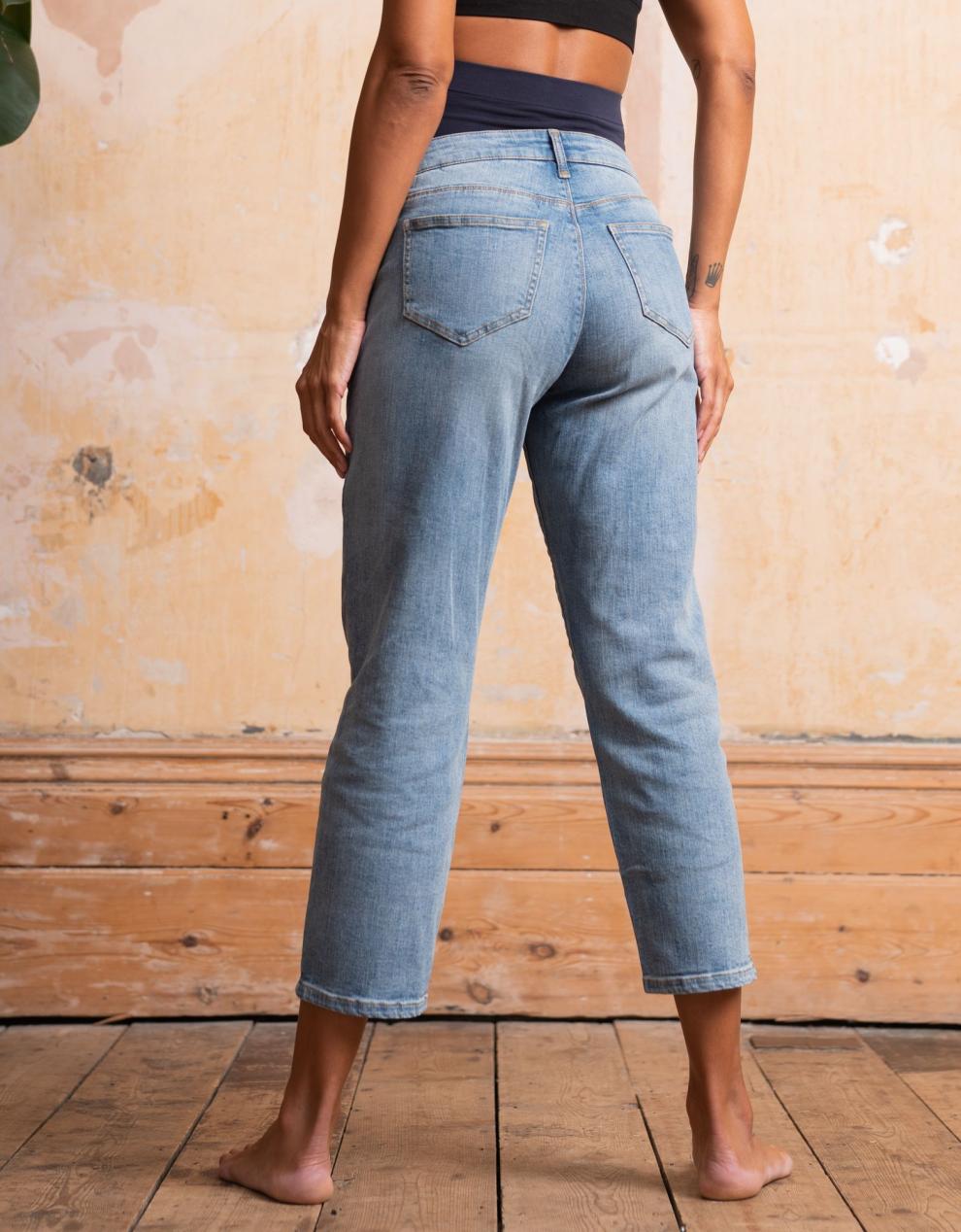 Women Seraphine Jeans | Organic Cotton Tapered Maternity Jeans
