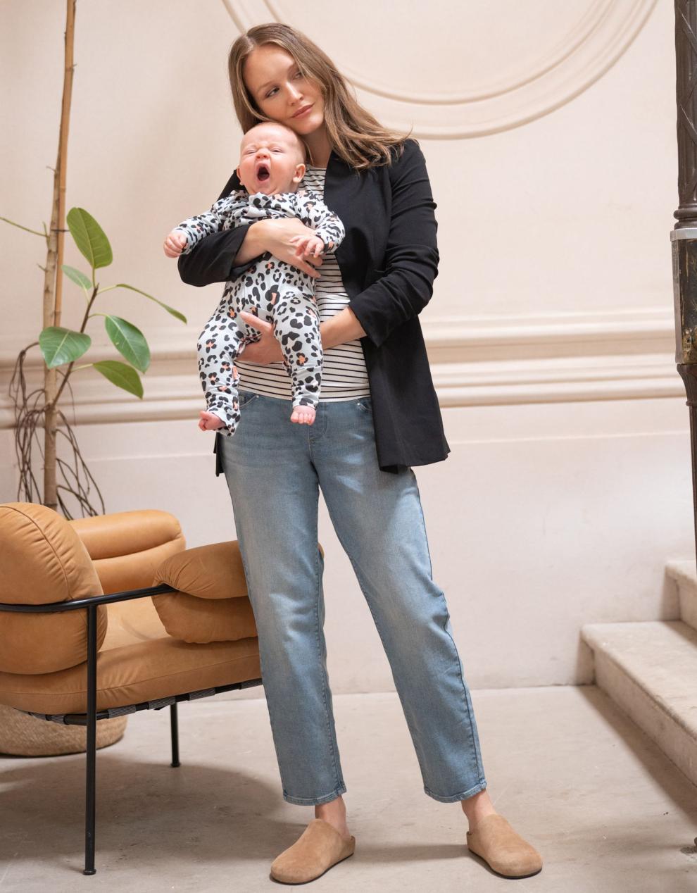 Women Seraphine Jeans | Organic Cotton Tapered Post Maternity Jeans