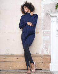 Women Seraphine Jumpers &amp; Knitwear | Cable Knit Maternity &amp; Nursing Tunic