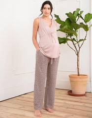Women Seraphine Kits &amp; Sets | Full Length Jersey Pajama Maternity-To-Nursing Set