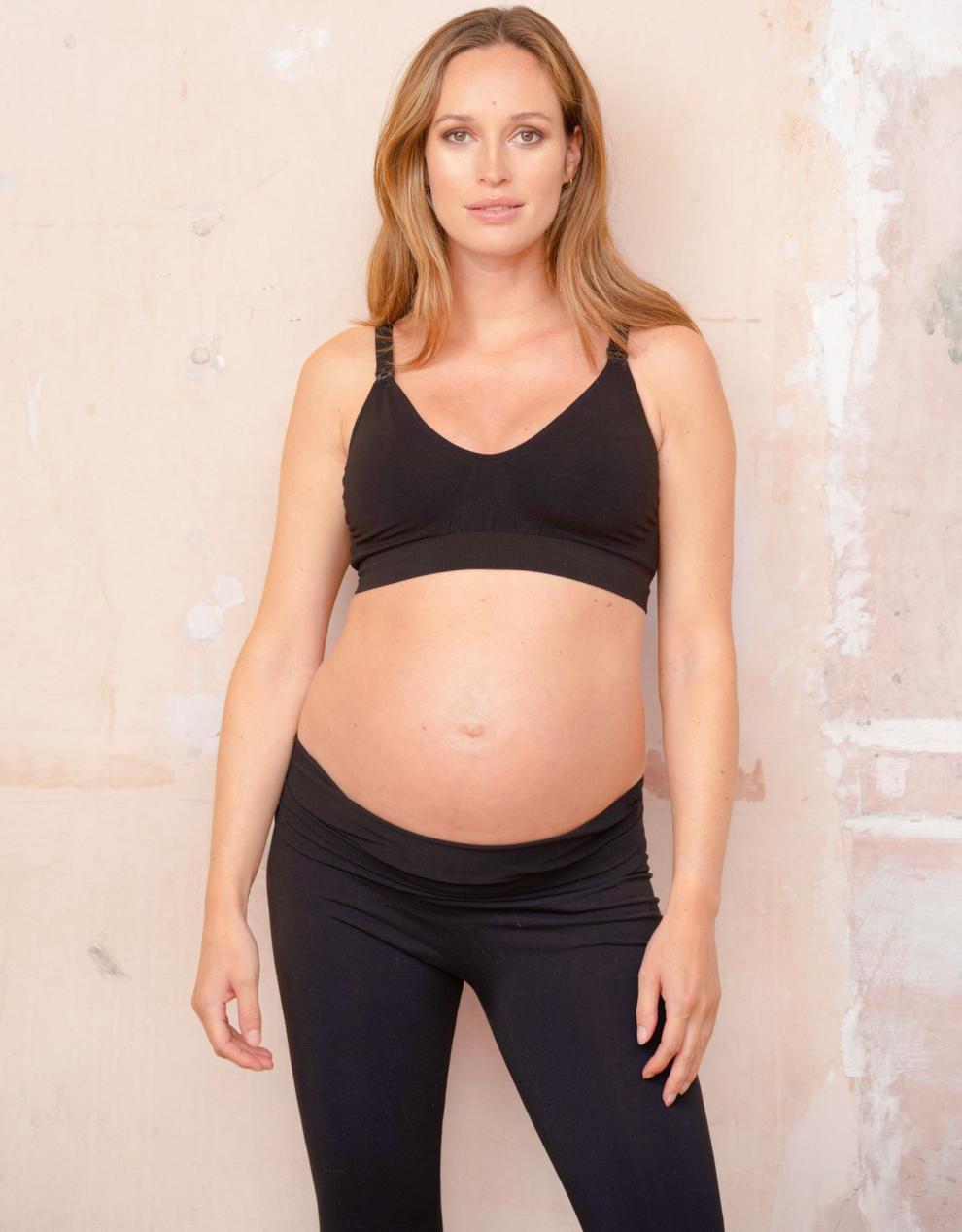 Women Seraphine Kits &amp; Sets | Twin Pack Bamboo Nursing Bras – Black &amp; White