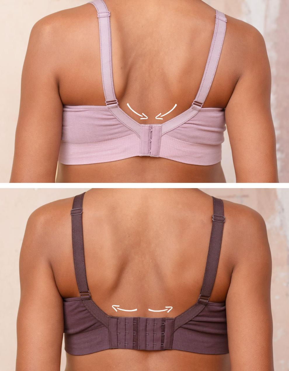 Women Seraphine Kits &amp; Sets | Twin Pack Bamboo Nursing Bras – Mocha &amp; Mauve