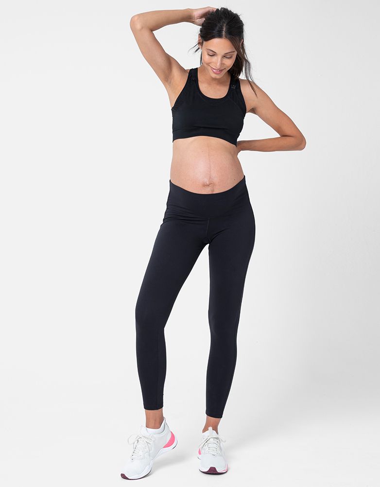 Women Seraphine Leggings &amp; Tights | Black Bump To Postpartum Active Leggings
