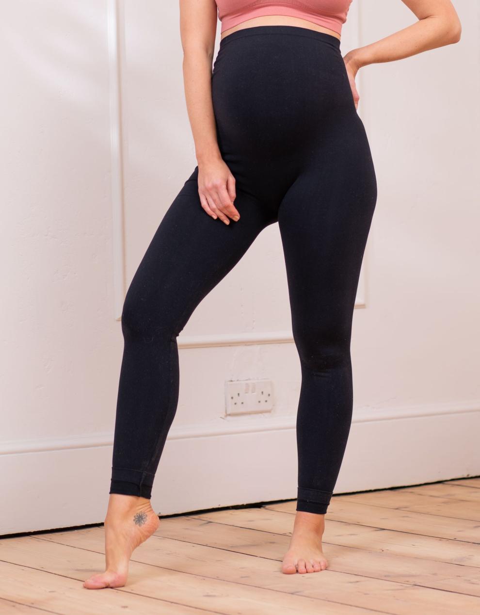 Women Seraphine Leggings &amp; Tights | Seamless Over Bump Maternity Leggings