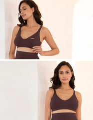 Women Seraphine Lingerie &amp; Shapewear | 2-Pack Seamless Bamboo Maternity-To-Nursing Bras
