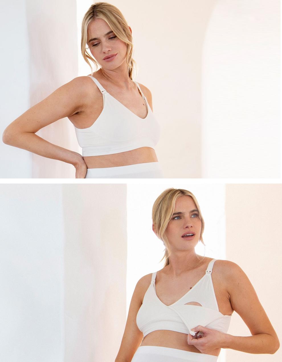 Women Seraphine Lingerie &amp; Shapewear | 2-Pack Seamless Bamboo Maternity-To-Nursing Bras