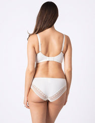 Women Seraphine Lingerie &amp; Shapewear | Seraphine Ivory Lace Maternity &amp; Nursing Bra