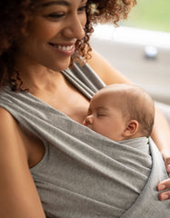 Women Seraphine Loungewear | Grey Marl Cotton Skin To Skin Top