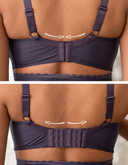 Women Seraphine Nursing Bras &amp; Lingerie | Purple Lace Maternity &amp; Nursing Bra |Seraphine