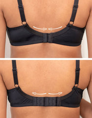 Women Seraphine Nursing Bras &amp; Lingerie | Seraphine Black T-Shirt Maternity &amp; Nursing Bra