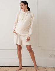 Women Seraphine Shorts | Jersey Over Bump Maternity Shorts