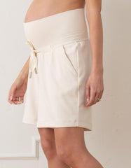 Women Seraphine Shorts | Jersey Over Bump Maternity Shorts
