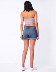 Women Seraphine Shorts | Maternity Denim Shorts