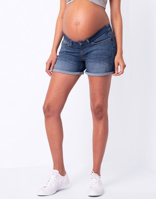 Women Seraphine Shorts | Maternity Denim Shorts
