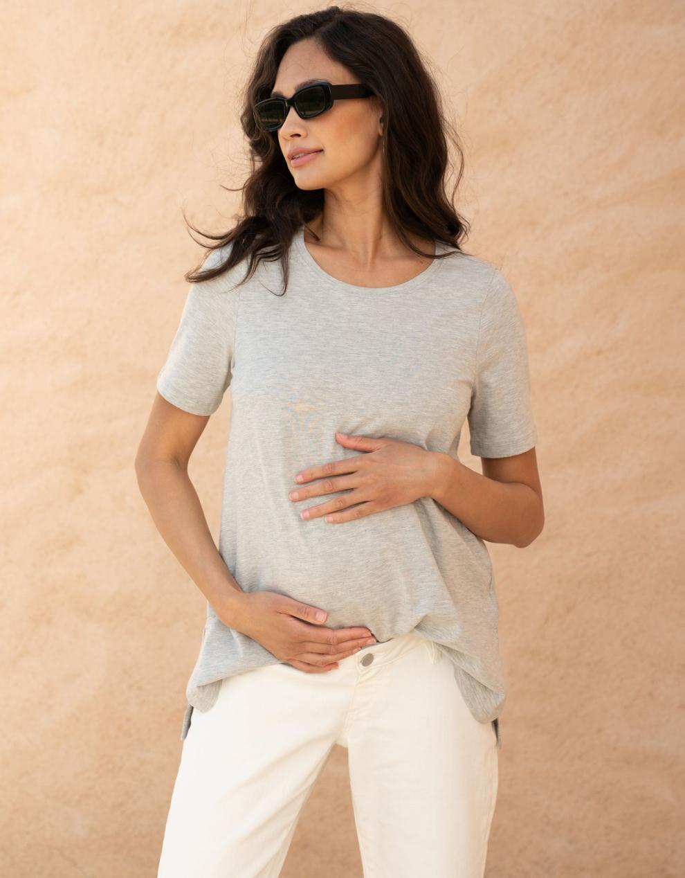 Women Seraphine Tops | Jersey Short Sleeve Maternity T-Shirt