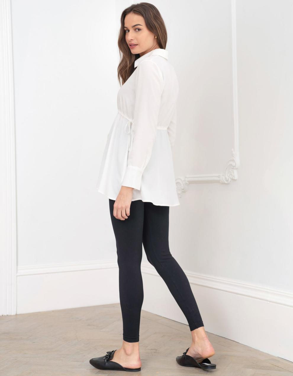 Women Seraphine Tops | Tailored Maternity Shirt