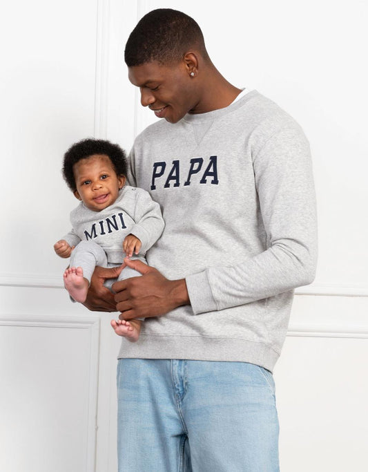Women/Baby Seraphine Jumpers &amp; Knitwear | Cotton Blend Papa &amp; Mini Sweatshirts